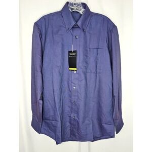 River's End Men's Blue Long Sleeve Button Down Dress Shirt Size Small NWT